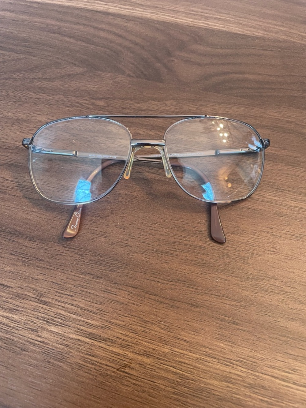 Creep/ offender style glasses